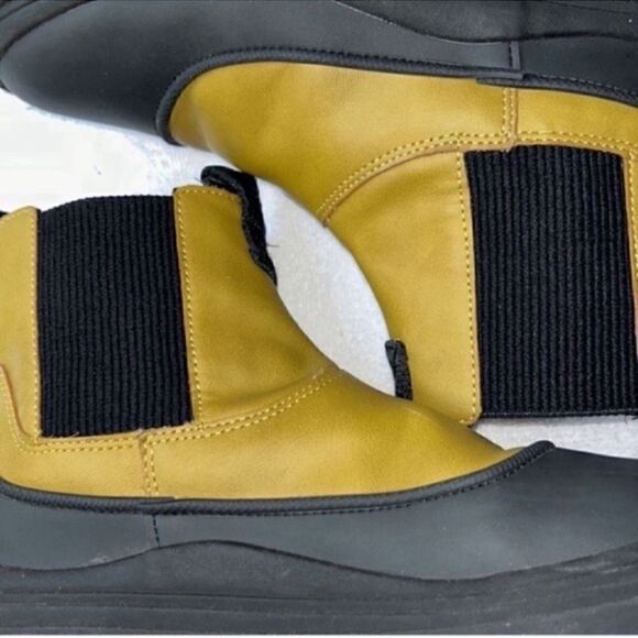 Zara Girls Kids Green & Black Ankle Boots Size 35,2.5) - Picture 4 of 6